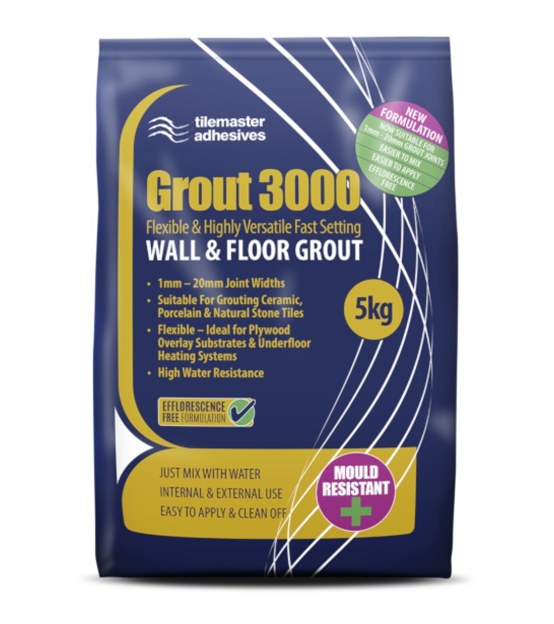 Tilemaster Grout 3000 5kg - Charcoal