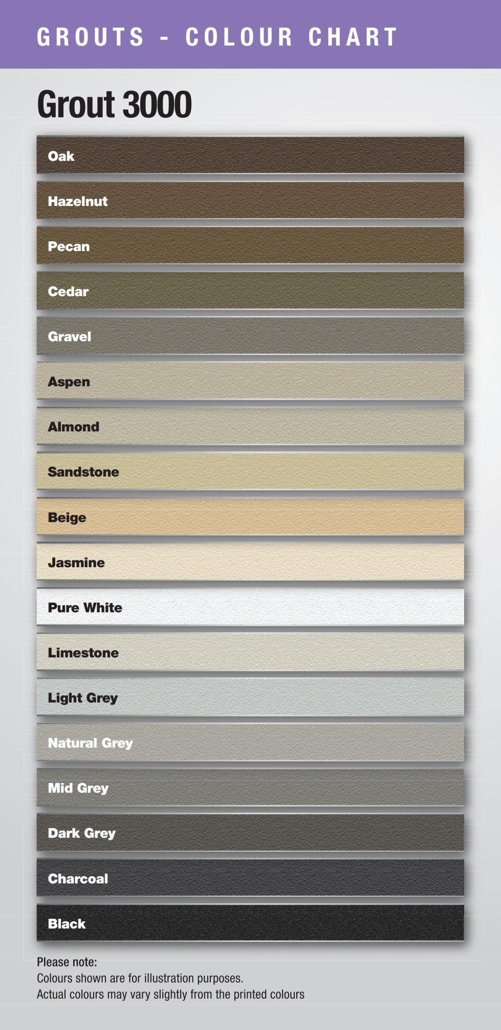 Tilemaster Grout 3000 5kg - Charcoal