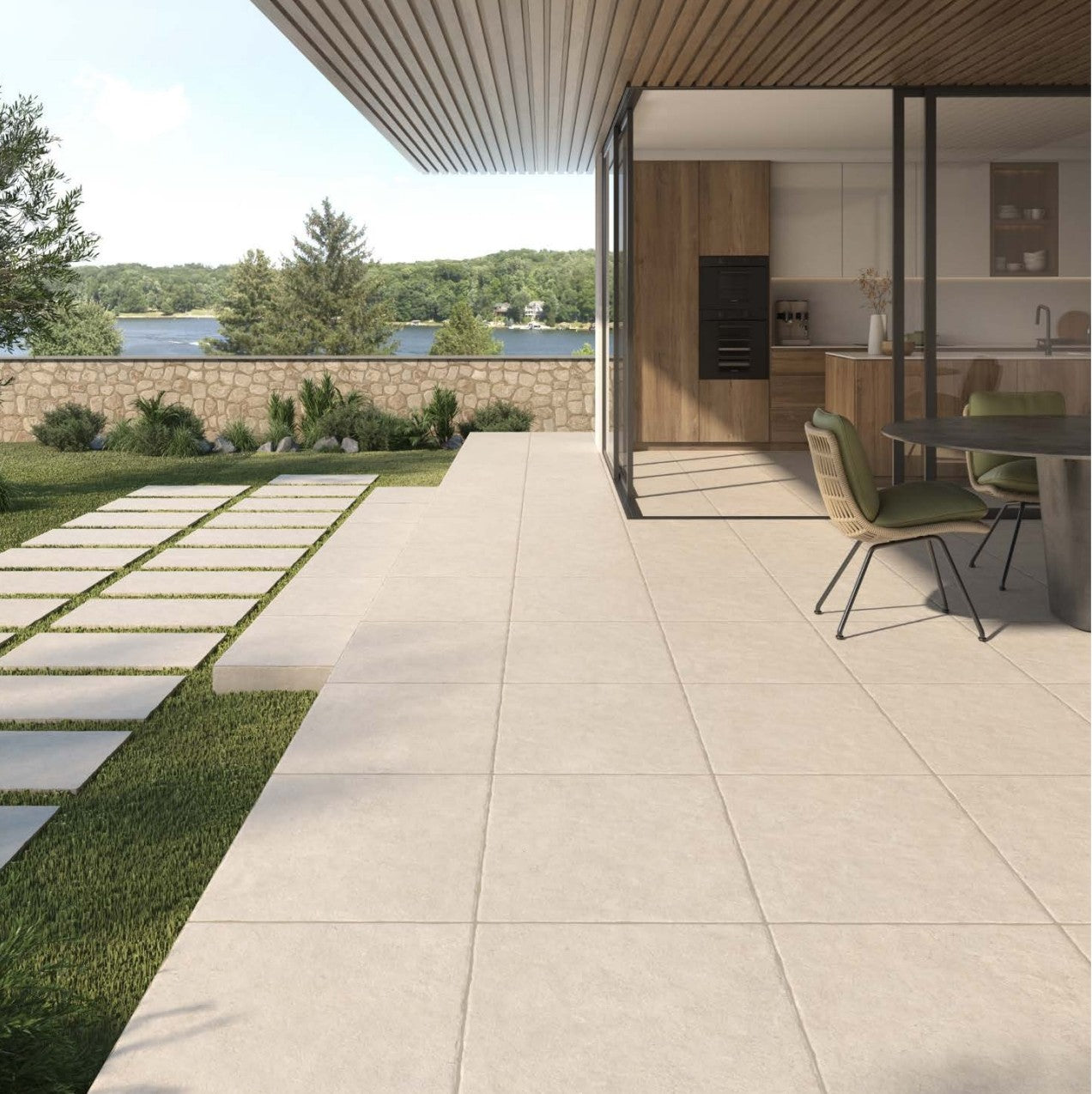 Montpell Marfil Tumbled 60x90x2cm Paver - £34.95 per M²