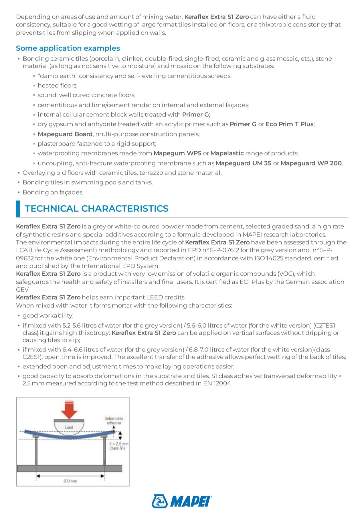 Mapei Keraflex Extra Slowset S1 White Zero 20kg