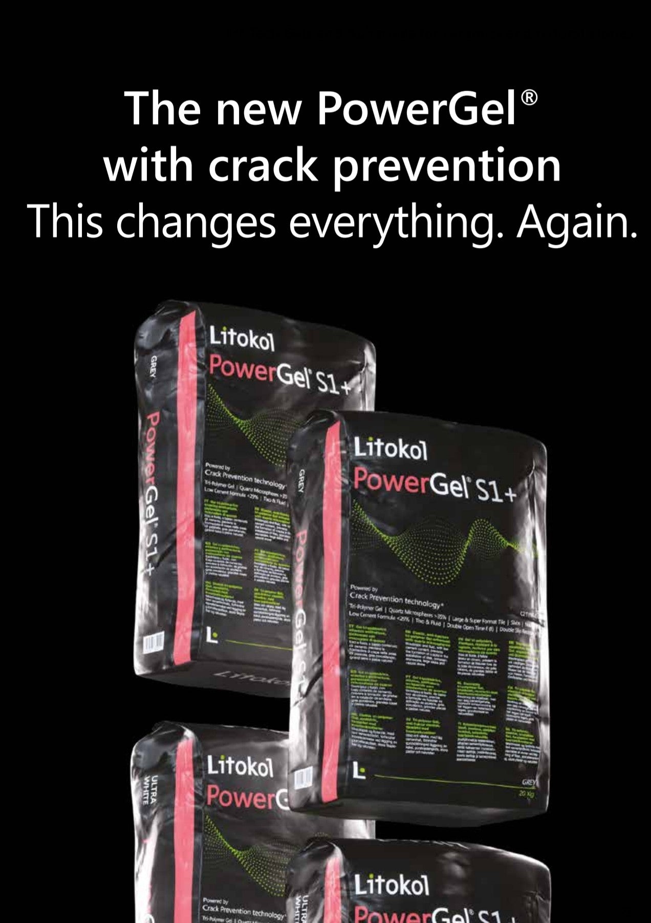 Litokol Powergel Slowset S1 White 20kg