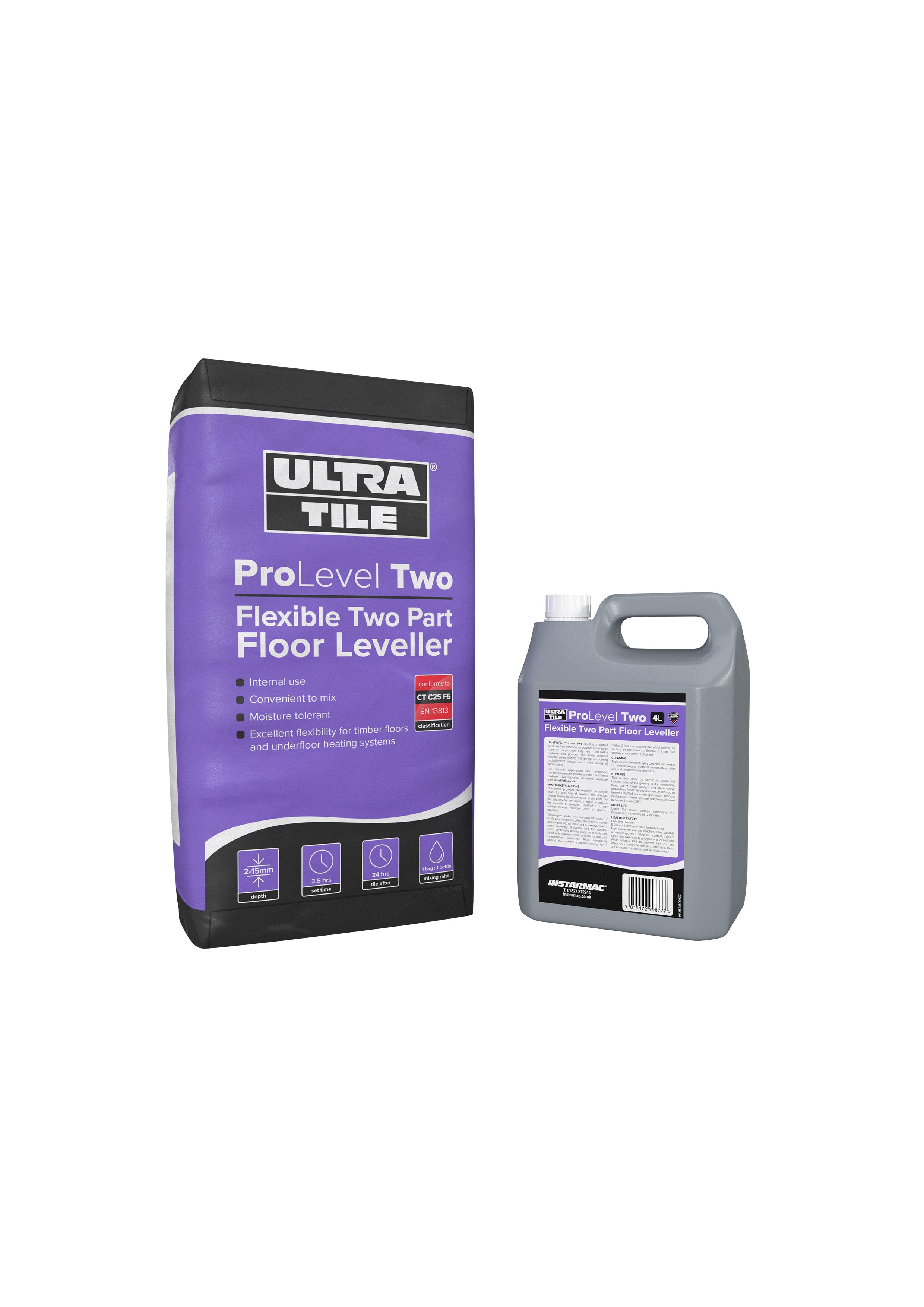 ULTRA PRO LEVEL TWO LEVELLING COMPOUND 20KG FULL PALLET [48 BAG & BOTTLE]