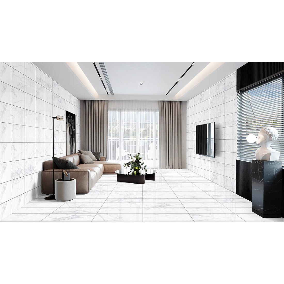 Alps Marble Polished 30x60cm - £33.99 per M²