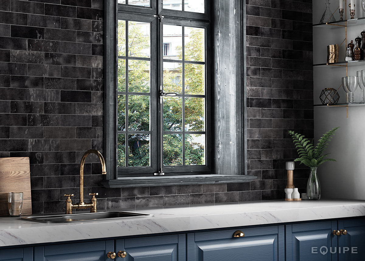 Artisan Graphite 6.5x20cm - £26.99 per M²