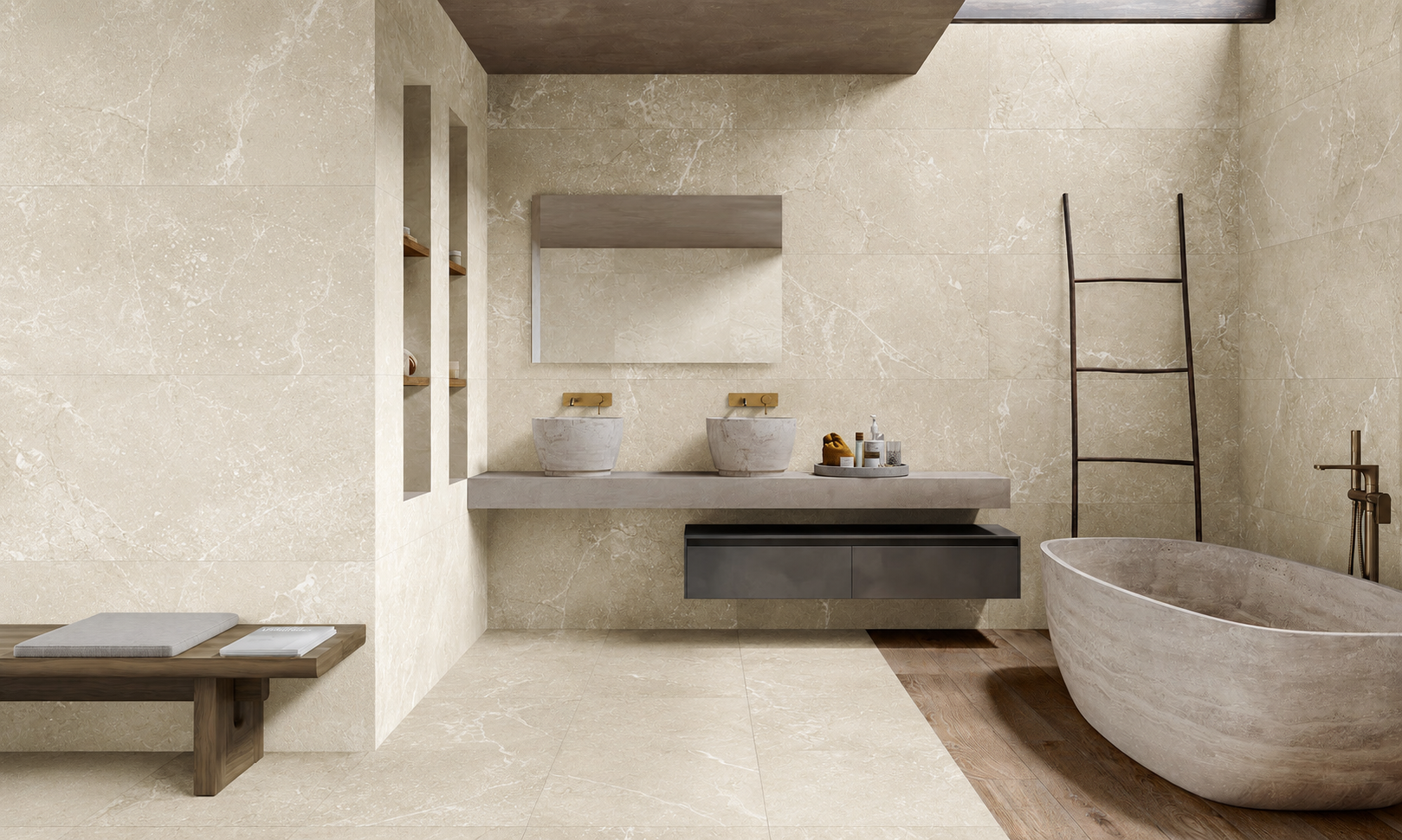 Diverse Beige 30x60cm - £36.99 per M²