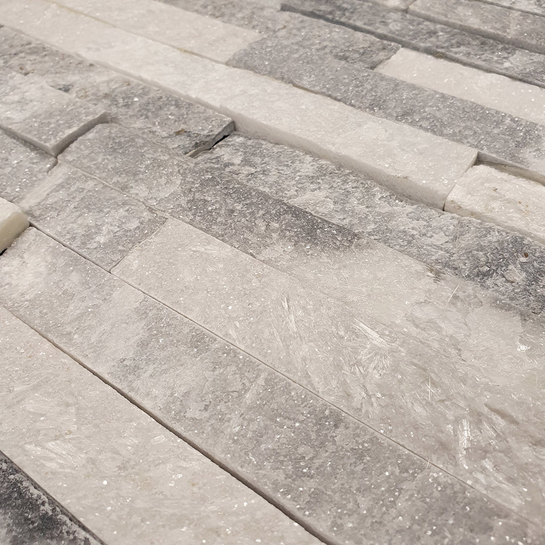 Dolomite Cloud Grey Splitface 10x36cm - £42.99 Per M²