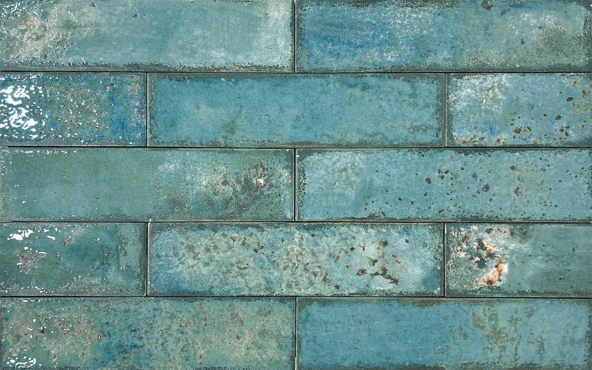 Was Teal 7x28cm - £39.99 per M²