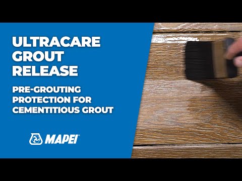 Mapei Ultracare Grout Release 1 Litre - temporary sealer before grouting