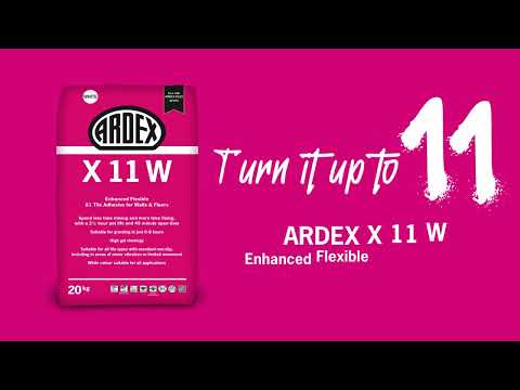 Ardex X11 W S1 Semi Rapid White Adhesive 20kg