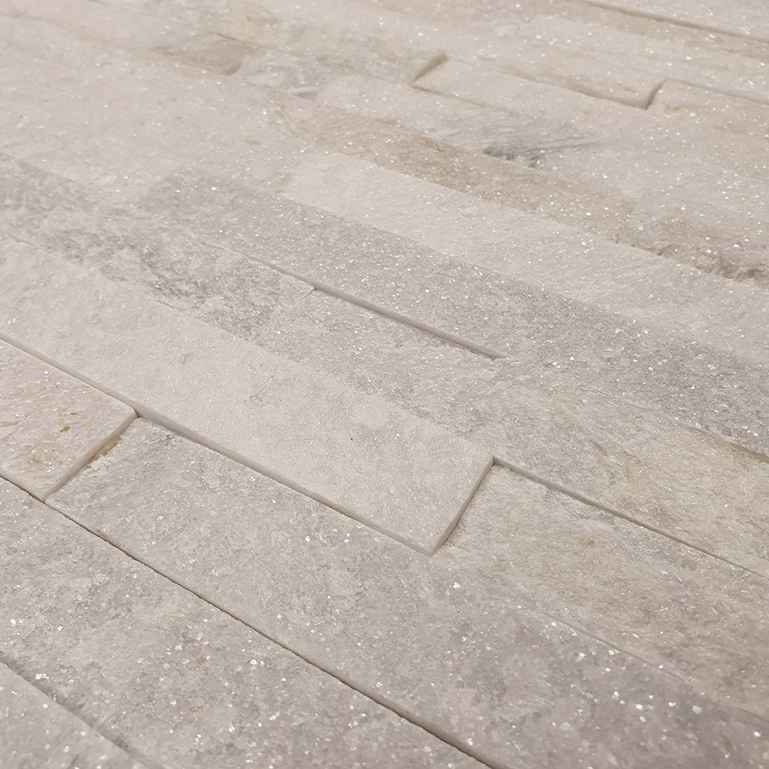 Quartzite Blanco Splitface 10x36cm - £42.99 Per M²