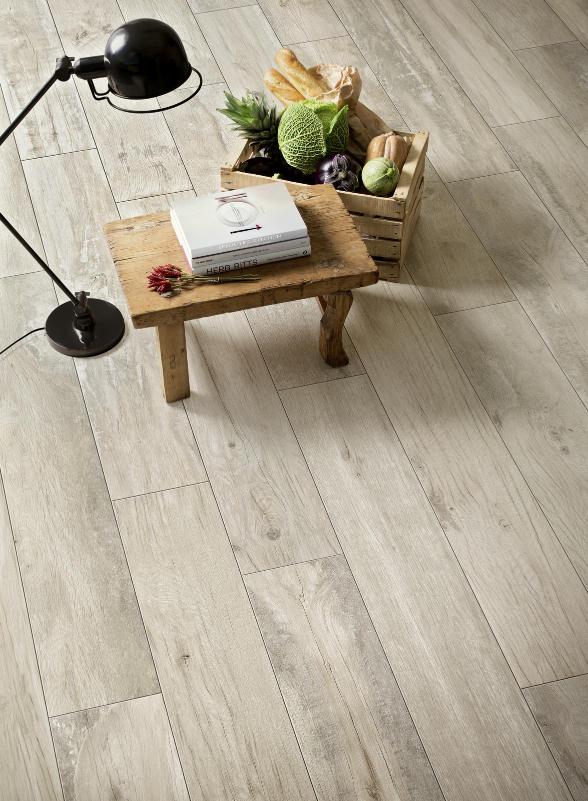 Woodmania Ivory 20x120cm - £27.99 per M²