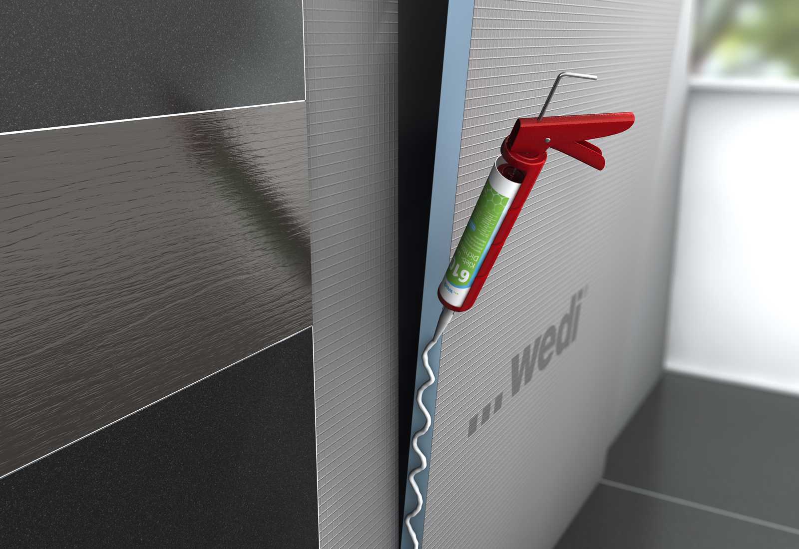 Wedi 610 Board Adhesive & Sealant 310ml